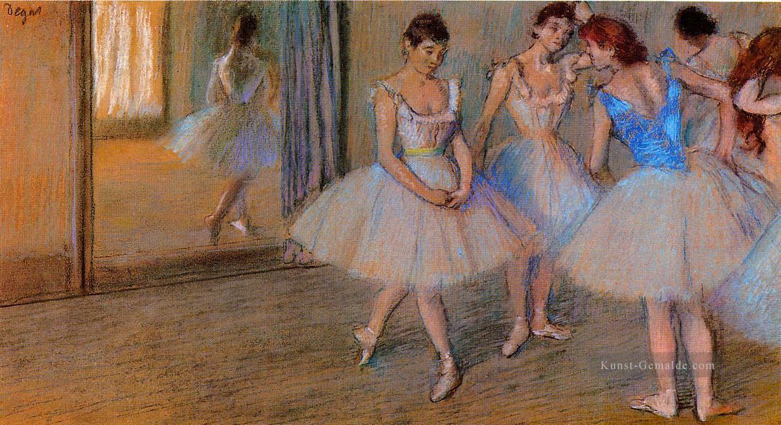 Tänzer in einem Studio Edgar Degas Ölgemälde